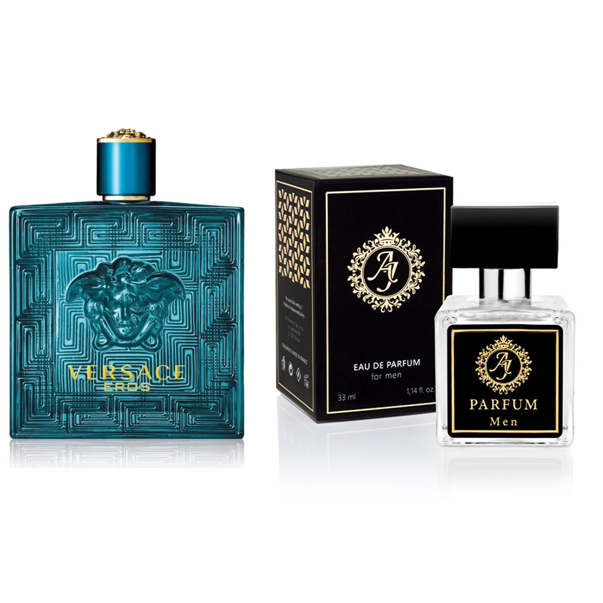 AJ Deluxe Nr207 kvepalai įkvėpti Versace - Eros 100 ml