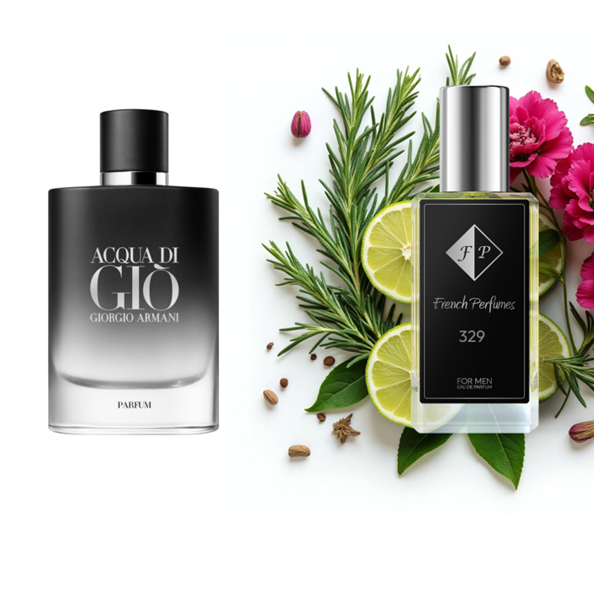 Nr329 kvepalai įkvėpti Giorgio Armani Acqua Di Gio Parfum 104 ml