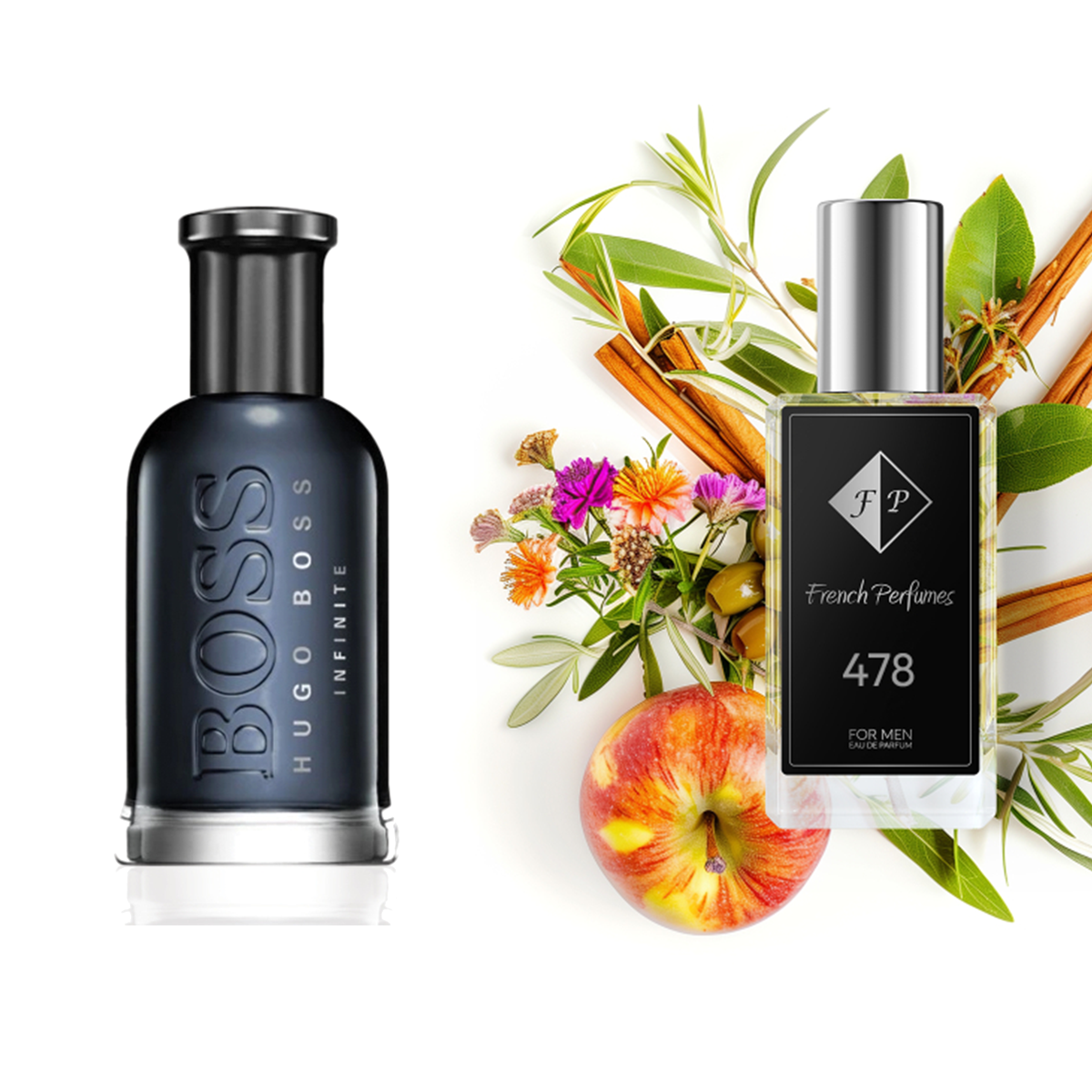 Nr478 kvepalai įkvėpti Hugo Boss - Boss Bottled Infinite 60 ml