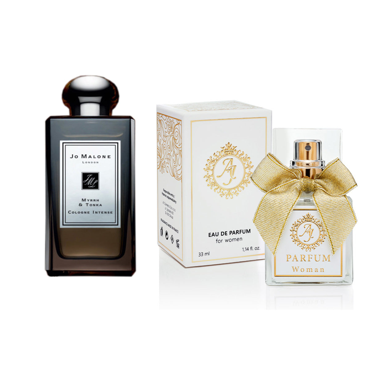 AJ Deluxe Nr735 kvepalai įkvėpti Jo Malone - Myrrh & Tonka ( UNISEX ) 100 ml EDP