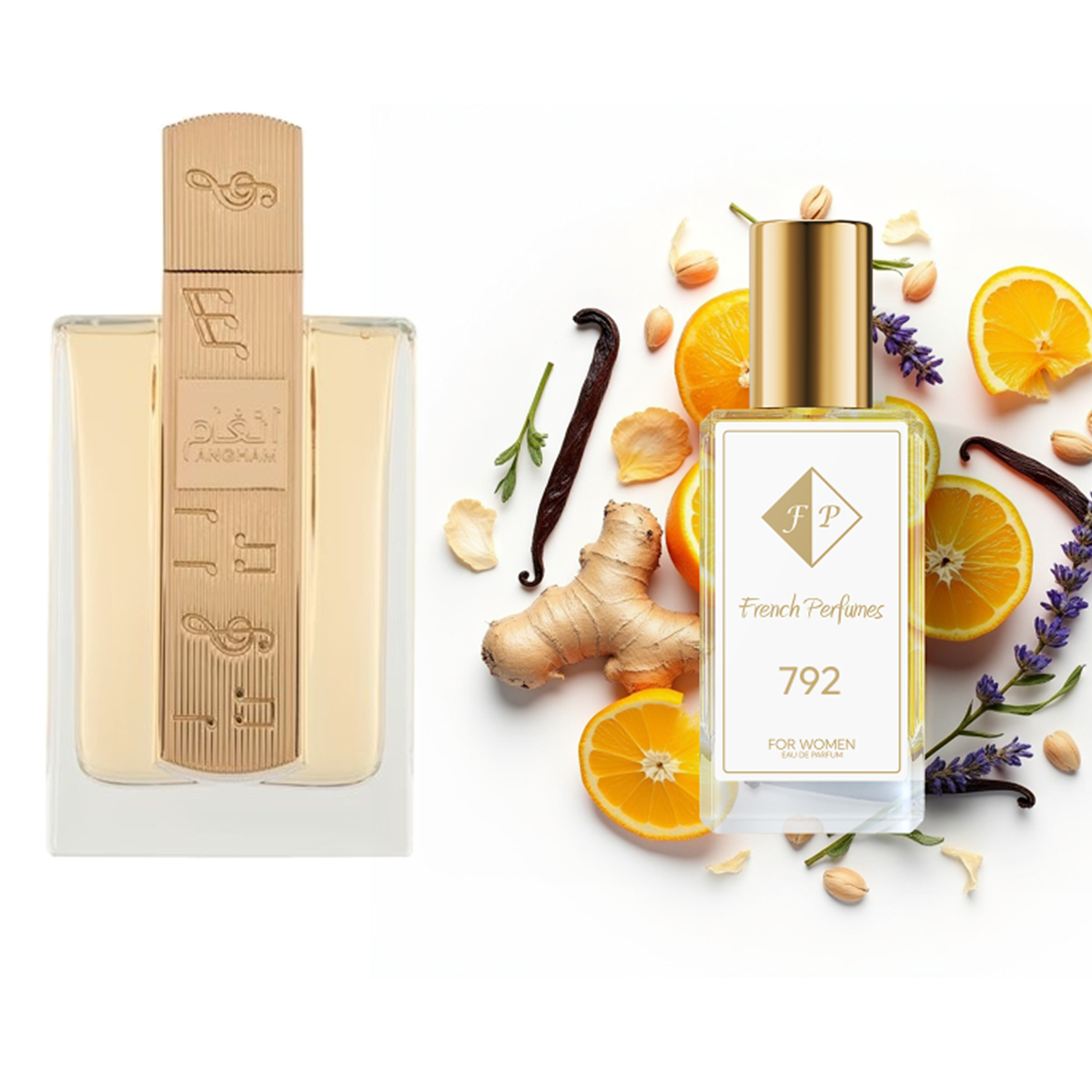 Nr792 kvepalai įkvėpti Kayali - Capri in a Bottle Lemon Sugar 14 33 ml EDP