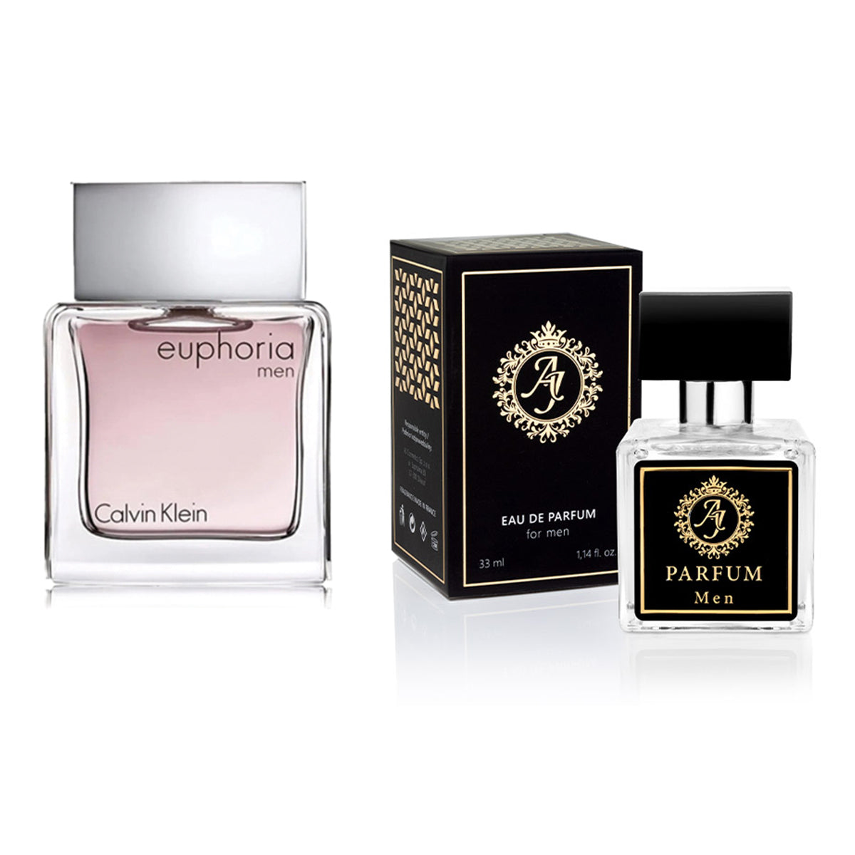 AJ Deluxe Nr275 kvepalai įkvėpti Calvin Klein - Euphoria Men 33 ml