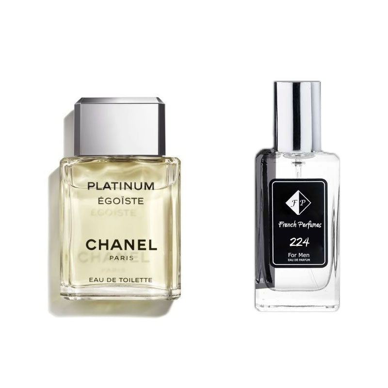 Nr244 kvepalai įkvėpti Chanel - Egoiste Platinum 104 ml EDP