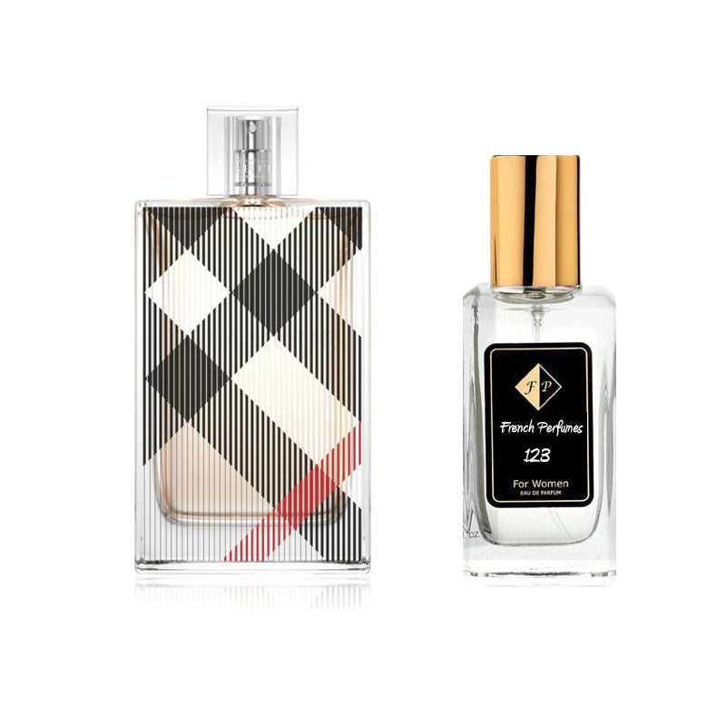 Nr123 kvepalai įkvėpti Burberry – Brit Woman 60 ml EDP